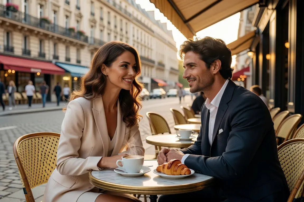 Couple franco-russe réussi — complicité et confiance mutuelle