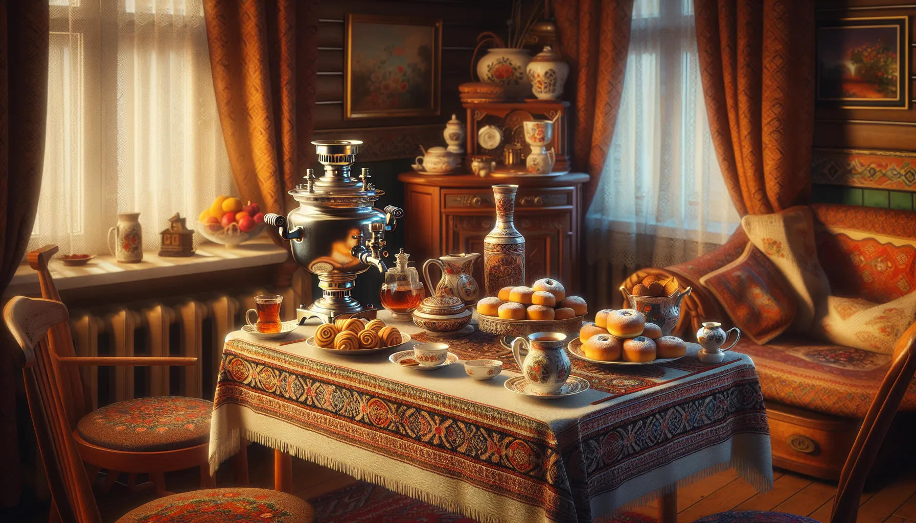 Hospitalité slave et convivialité autour d